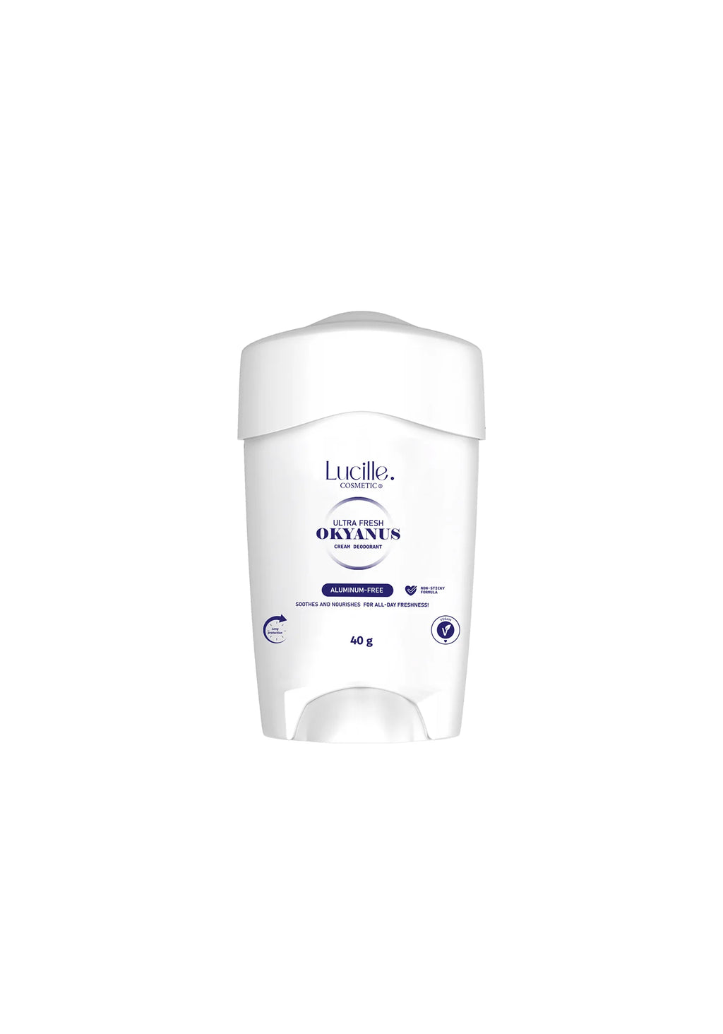 Aluminum-Free, All-Day Effective Cream Deodorant for Men
